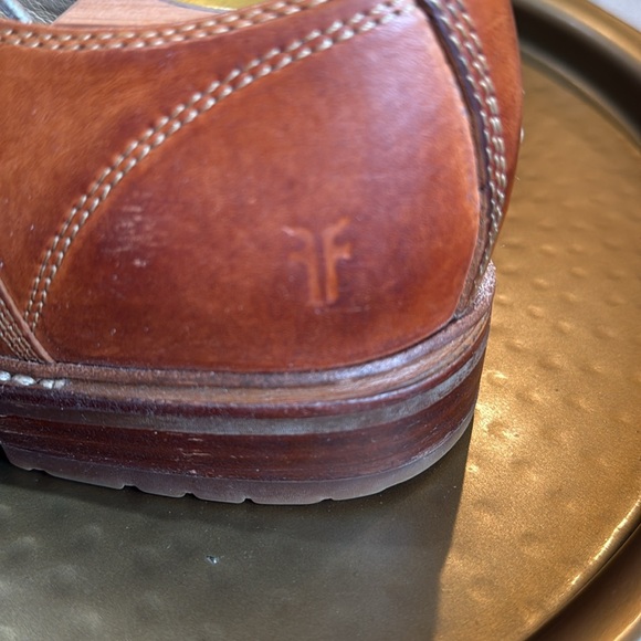 Frye – James Bal Lug Oxford Lace Up Cap Toes Shoes - Picture 6 of 15